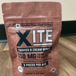 Xite 5pc cookies and cream minis