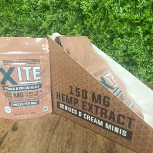 150mg Hemp Extract Cookie & Cream Minis