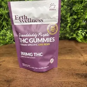EW 30ct 300mg THC Granddaddy Purp Gummy
