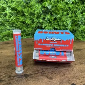 2.25 PR rainbow sherbert donuts