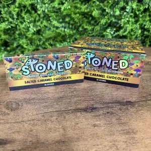 Stoned Salted Caramel Chocolate Bar