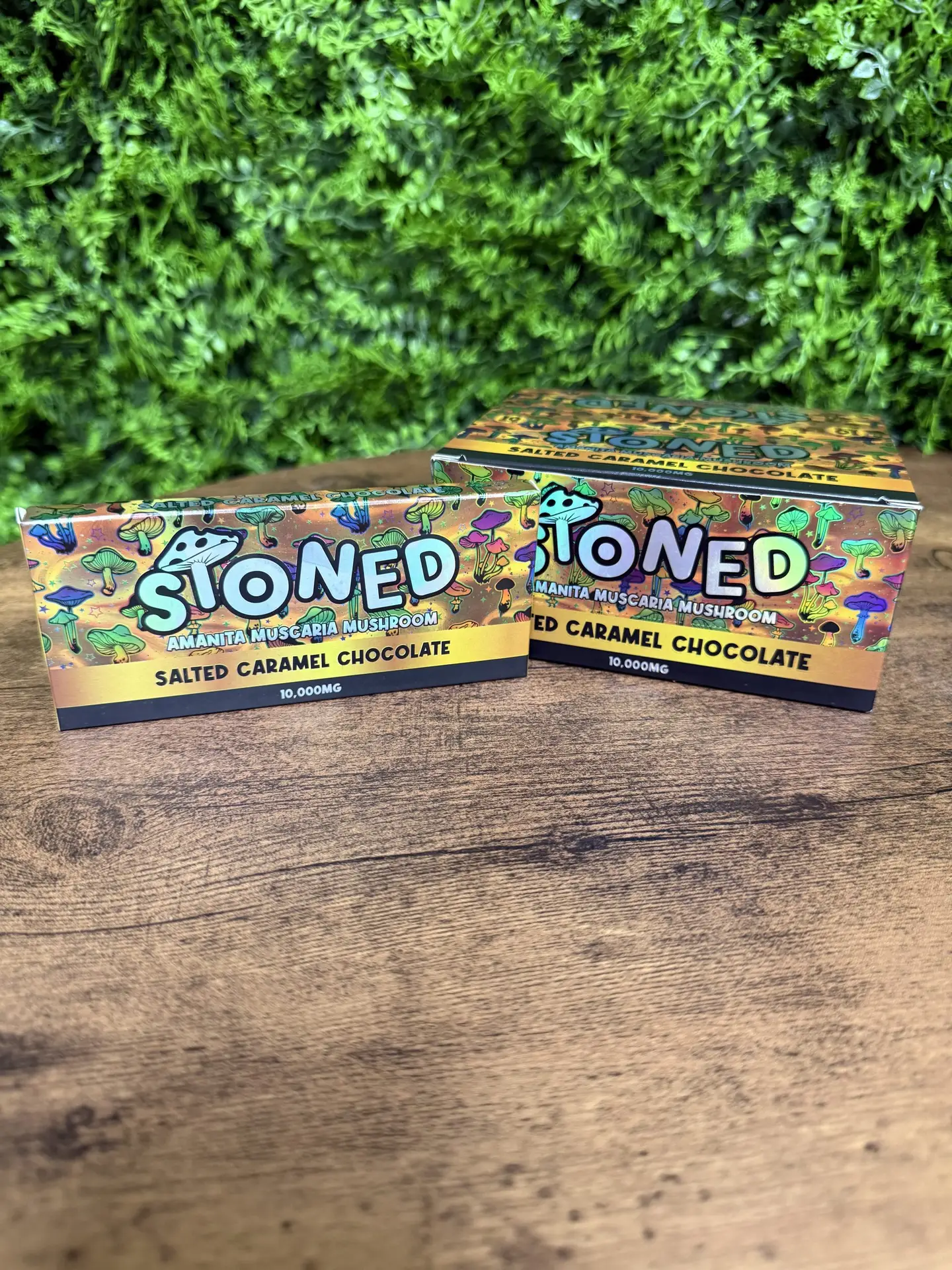 Stoned Salted Caramel Chocolate Bar