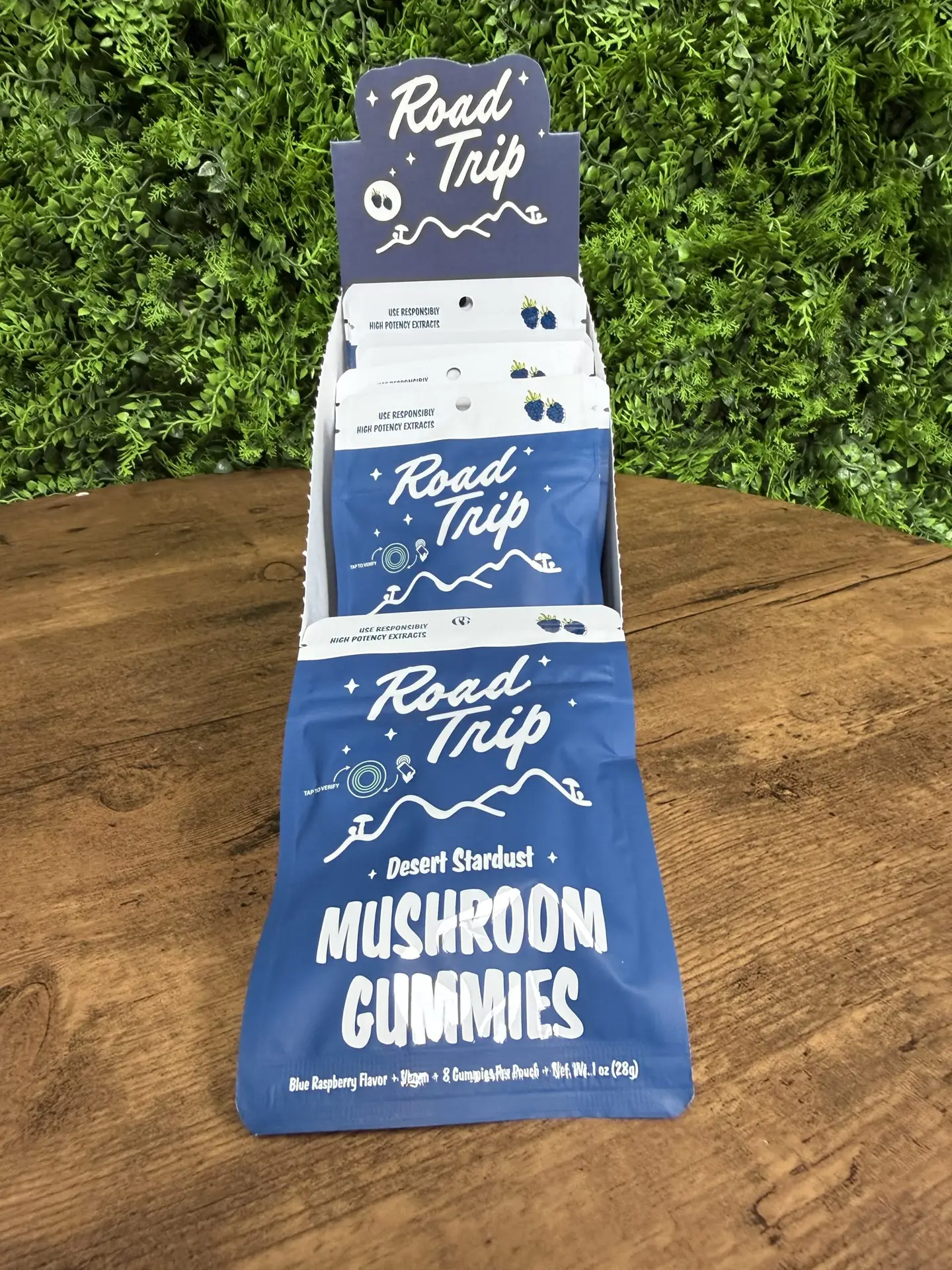 8ct Blue Raspberry Mush Gummy