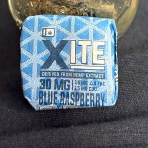 Xite blue raspberry chew