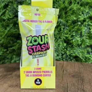 2pk Zour stash strawberry lemonade PR