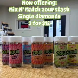 Zour Stash Mix N Match 2g Diamond Preroll