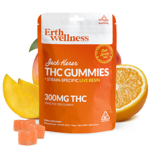 Jack Herer 300mg THC Gummies