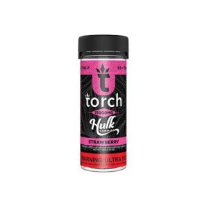 Torch 15000mg strawberry hulk gummies