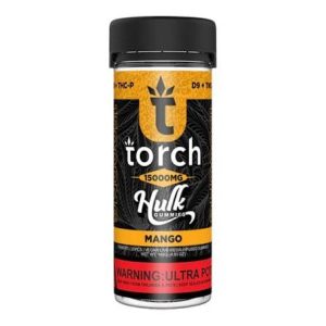 Torch 15000mg mango hulk gummies