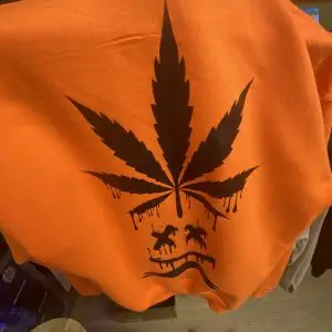 Orange Hoodie