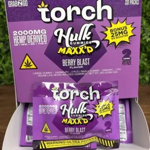Torch Hulk Maxx'D 2,000mg Berry Blast