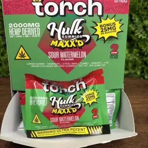 Torch Hulk Maxx'D 2,000mg Sour Watermelon