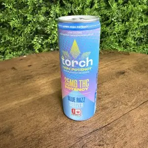 Torch 25mg blue razz seltzer